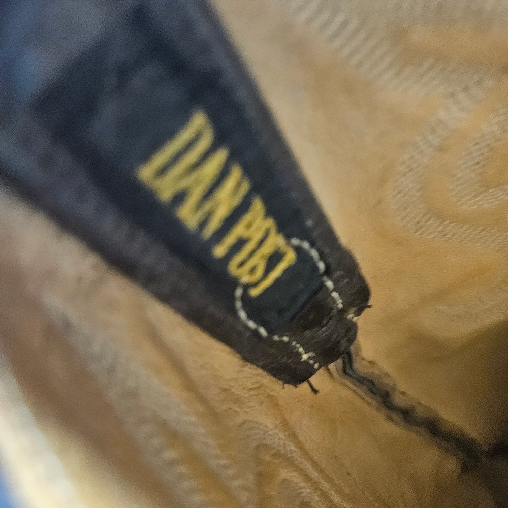 Dan Post Exotic Python Snakeskin Cowboy Boots Emb… - image 3